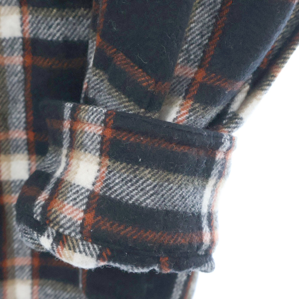 CELINE(セリーヌ) 21AW Wool Twill Check Loose Shirt ウールツイルチェックルーズシャツ 長袖シャツ マルチ 2C510231L