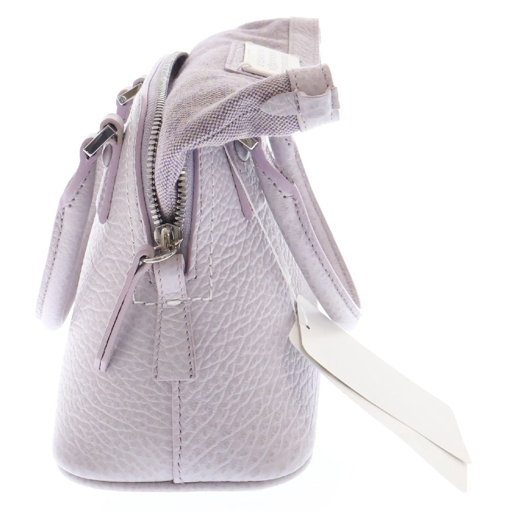 Maison Margiela 11(メゾンマルジェラ11) 5AC マイクロ 2way レザー ハンドバッグ ショルダーバッグ パープル S56WG0081 P4455