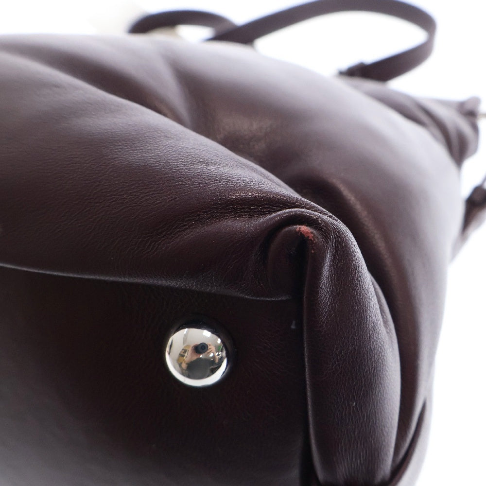 Maison Margiela 11(メゾンマルジェラ11) Glam Slam 2way レザー ハンドバッグ ショルダーバッグ レッド S56WD0133 P4300