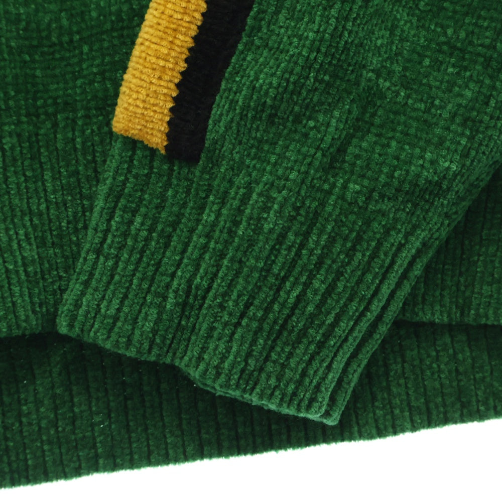 SUPREME(シュプリーム) 22AW Stripe Chenille Sweater ニットセーター グリーン