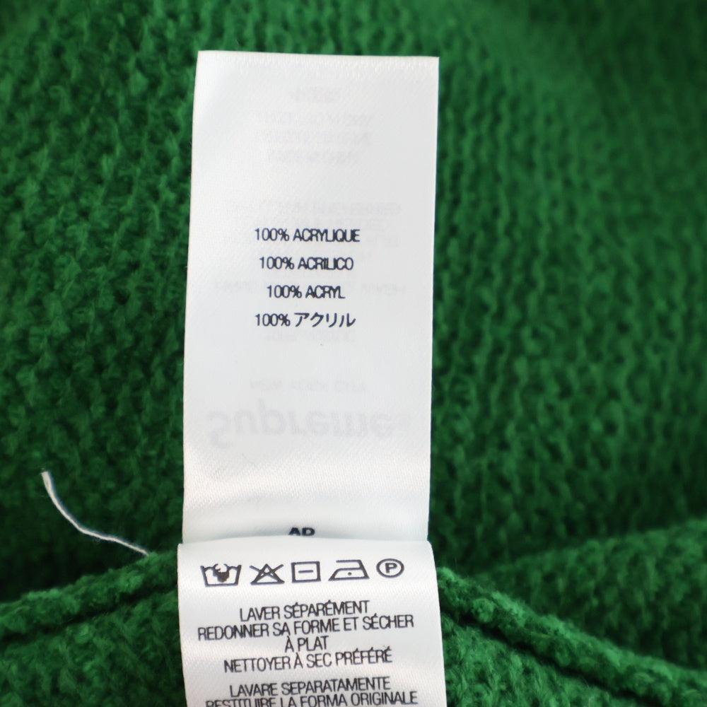 SUPREME(シュプリーム) 22AW Stripe Chenille Sweater ニットセーター グリーン