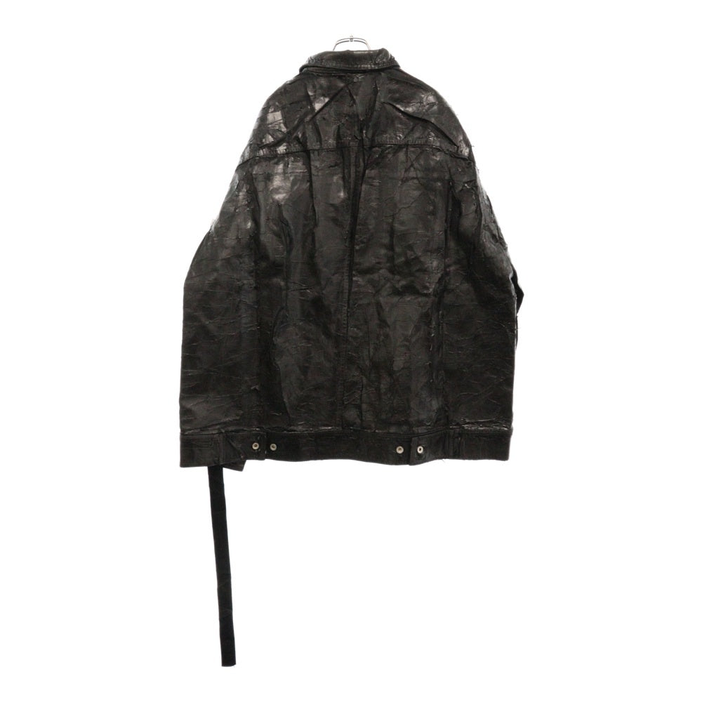 Rick Owens DRKSHDW(リックオウエンス ダークシャドウ) 24AW JUMBO WORKER JKT ジャンボワーカージャケット DU02D2761-BMC ブラック
