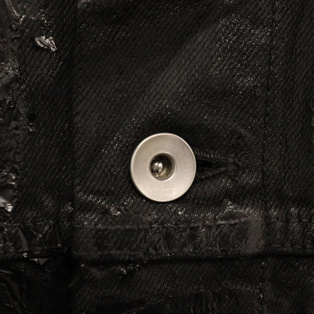 Rick Owens DRKSHDW(リックオウエンス ダークシャドウ) 24AW JUMBO WORKER JKT ジャンボワーカージャケット DU02D2761-BMC ブラック