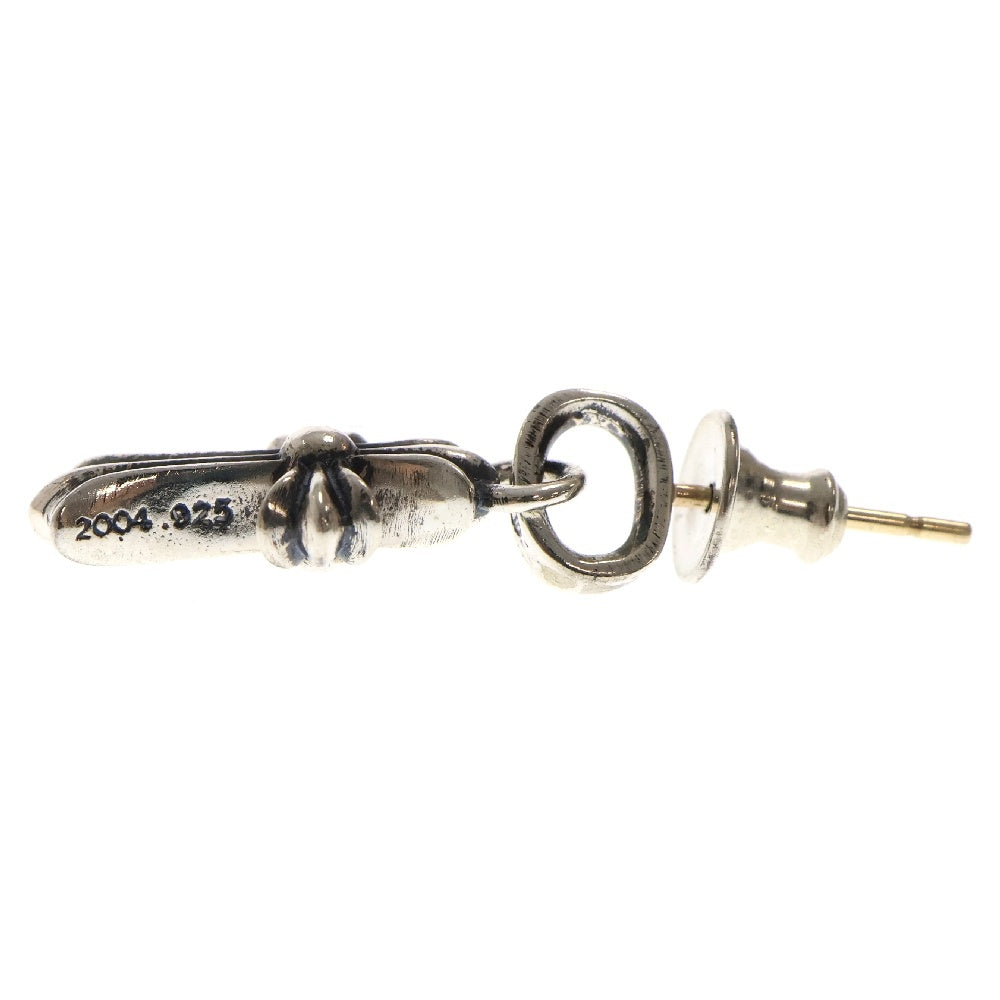 CHROME HEARTS(クロムハーツ) BBY F PPRCHN ベイビーファットクロス ドロップピアス シルバー BCA090