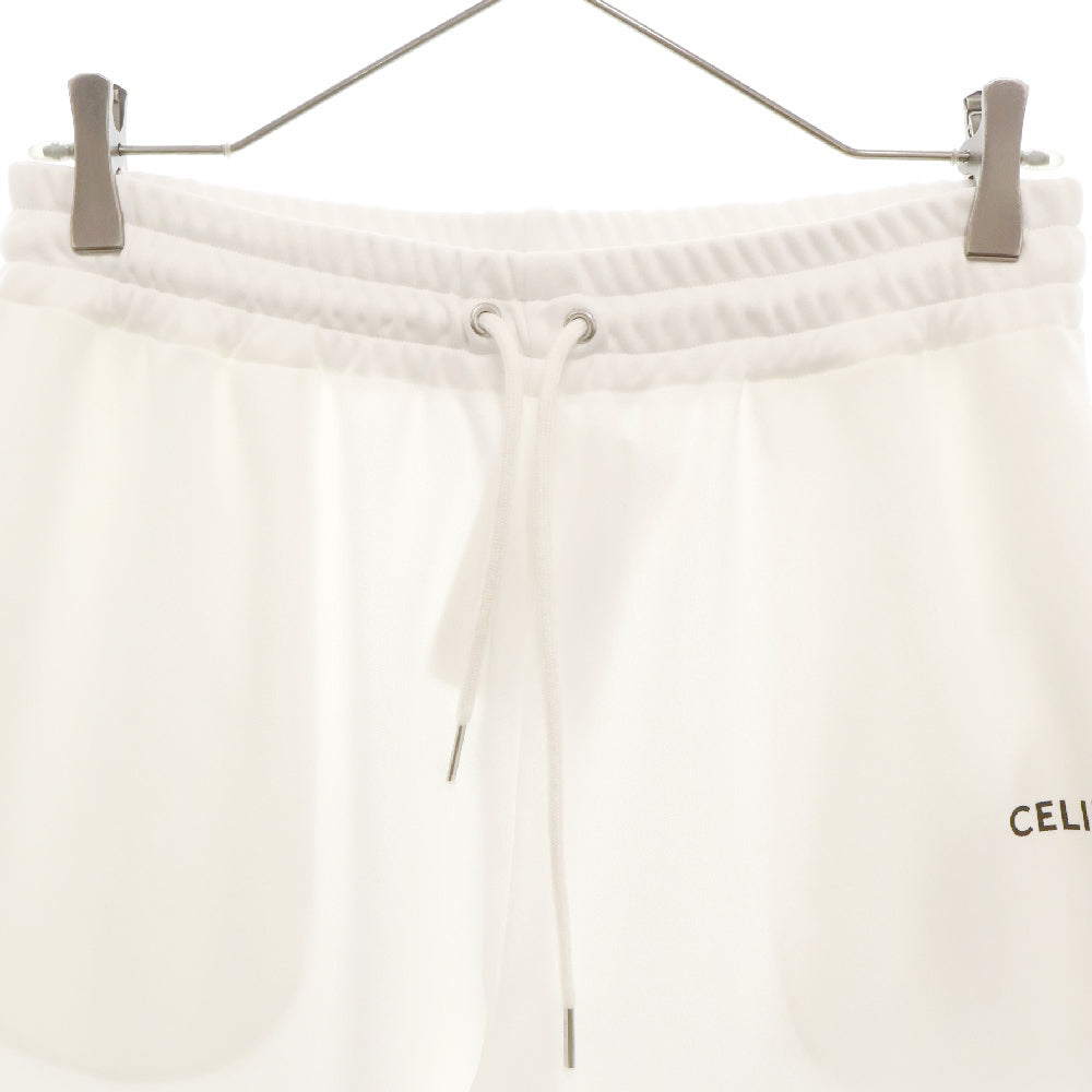 CELINE(セリーヌ) 22SS Logo Track Pants ロゴプリント トラックパンツ ホワイト 2Z198121O