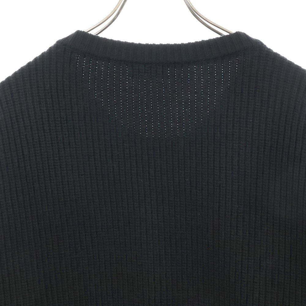 CELINE(セリーヌ) フロントロゴデザイン オーバーサイズ ニット セーター ブラック 2A19R423P 38NO