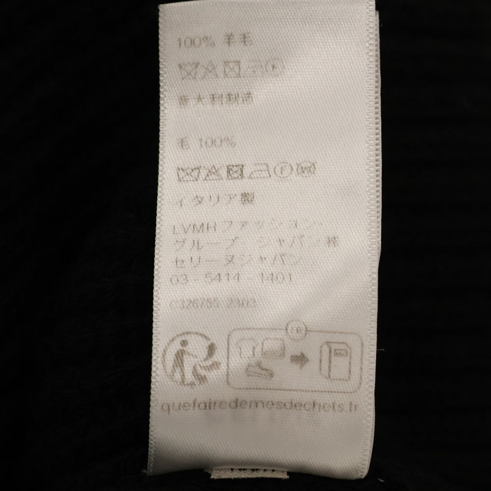 CELINE(セリーヌ) フロントロゴデザイン オーバーサイズ ニット セーター ブラック 2A19R423P 38NO
