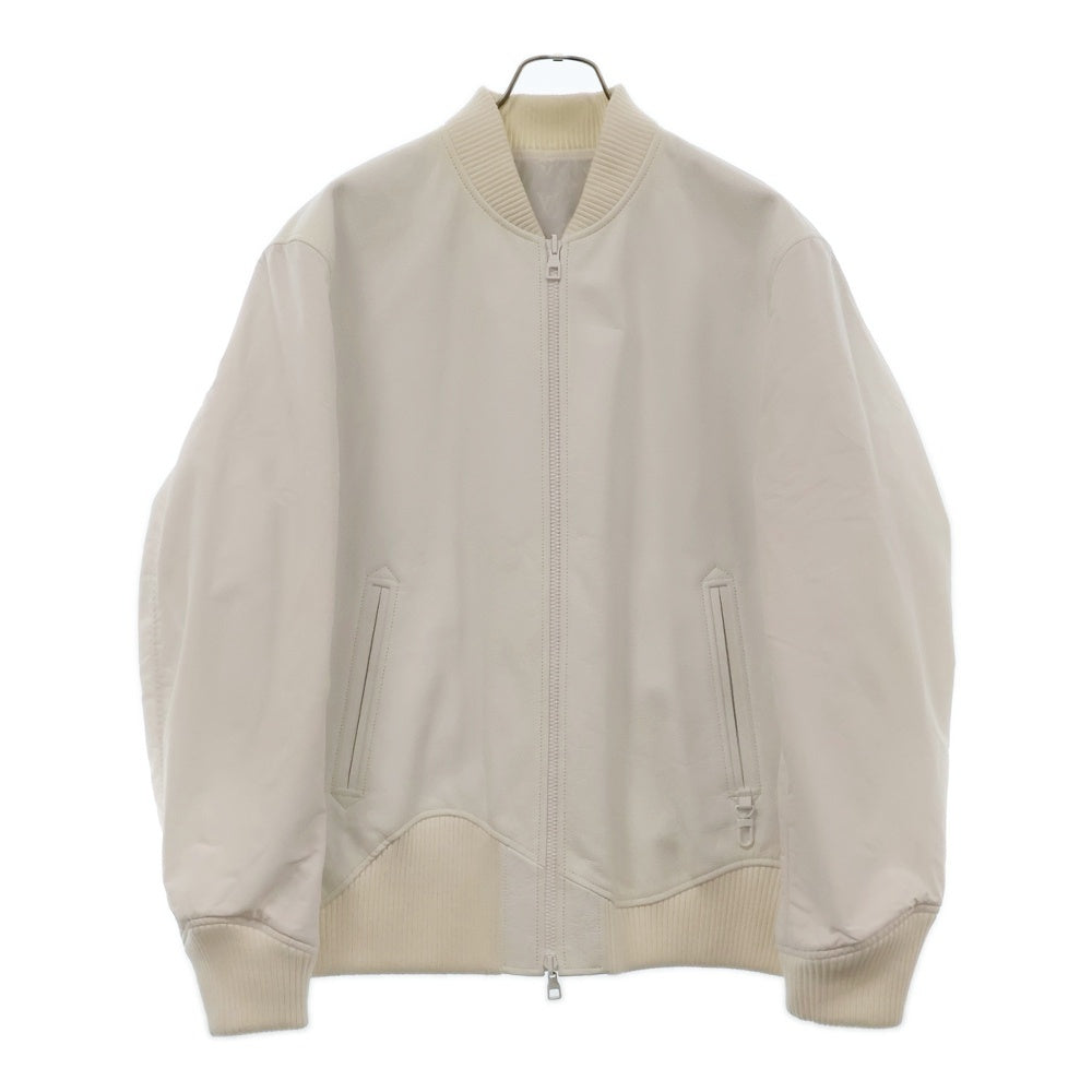 LOUIS VUITTON(ルイヴィトン) 23AW モノグラム リバーシブル レザー ナイロン ブルゾン ジャケット ホワイト RM232Q TKV HPL47W