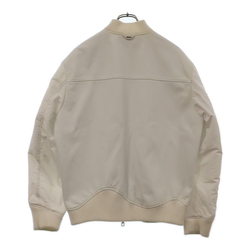 LOUIS VUITTON(ルイヴィトン) 23AW モノグラム リバーシブル レザー ナイロン ブルゾン ジャケット ホワイト RM232Q TKV HPL47W
