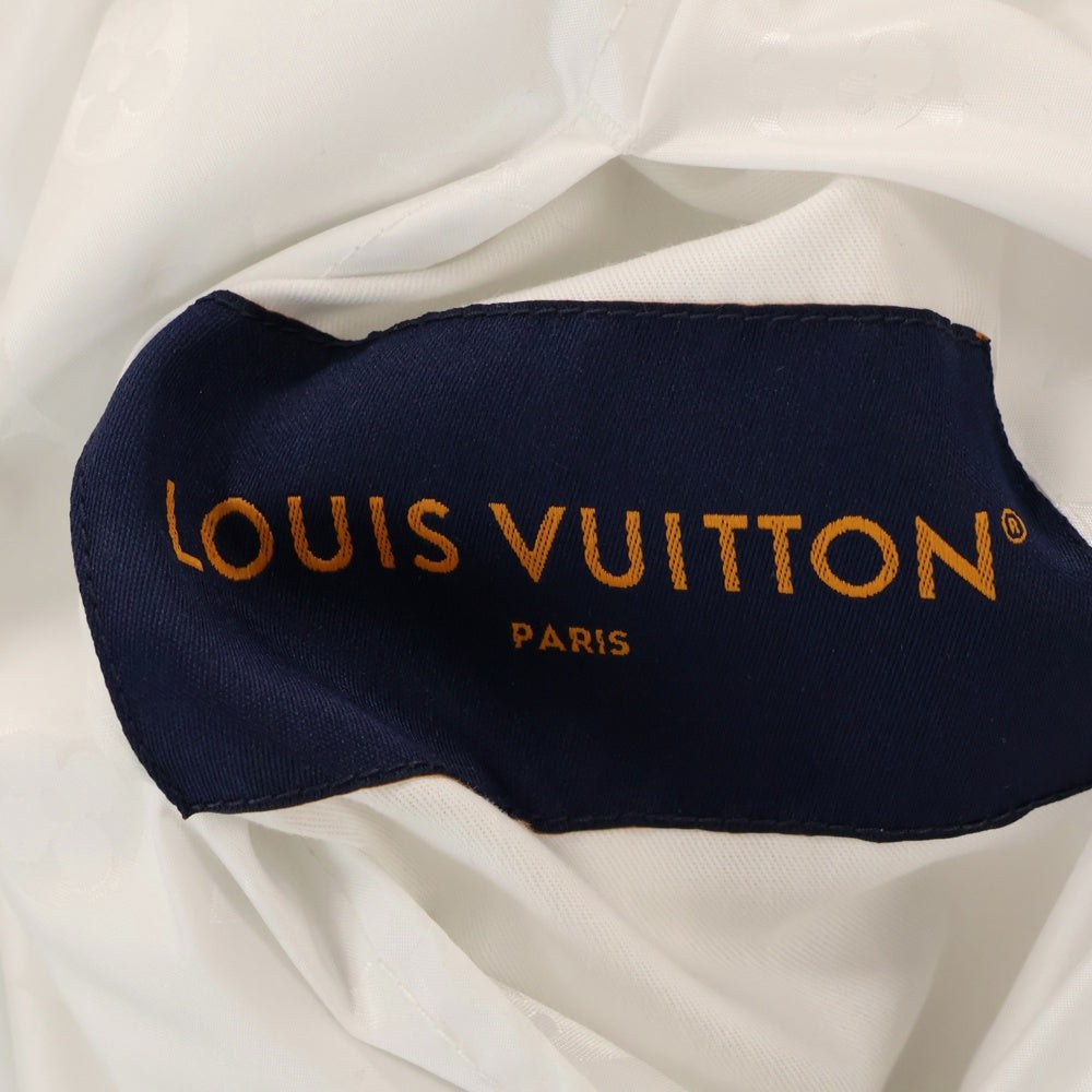 LOUIS VUITTON(ルイヴィトン) 23AW モノグラム リバーシブル レザー ナイロン ブルゾン ジャケット ホワイト RM232Q TKV HPL47W