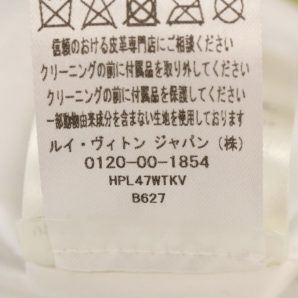 LOUIS VUITTON(ルイヴィトン) 23AW モノグラム リバーシブル レザー ナイロン ブルゾン ジャケット ホワイト RM232Q TKV HPL47W