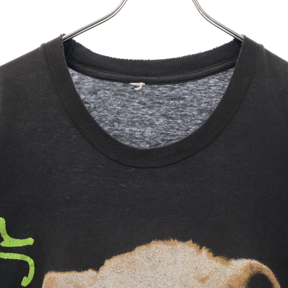 VINTAGE(ヴィンテージ) 90s DINOSAUR Jr 1992 Whatever's Cool with Me DOG TEE ダイナソージュニア フロントプリント半袖Tシャツ カットソー ブラック