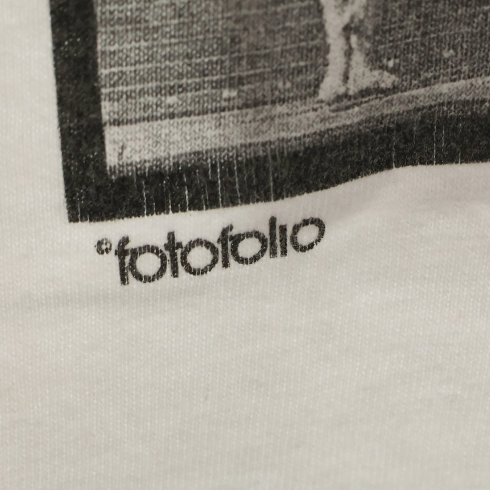 VINTAGE(ヴィンテージ) 90s Eadweard Muybridge エドワードマイブリッジ プリント半袖Tシャツ ホワイト