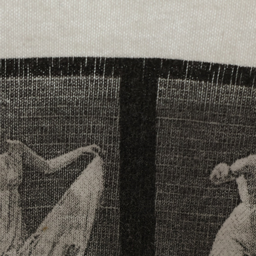 VINTAGE(ヴィンテージ) 90s Eadweard Muybridge エドワードマイブリッジ プリント半袖Tシャツ ホワイト