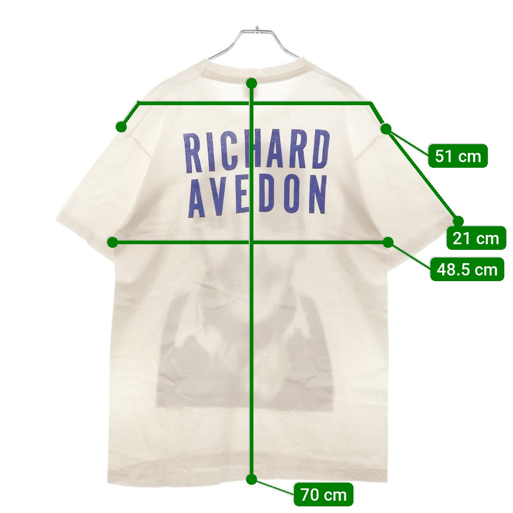 VINTAGE(ヴィンテージ) 90s RICHARD AVEDON リチャードアヴェドン プリント半袖Tシャツ ホワイト