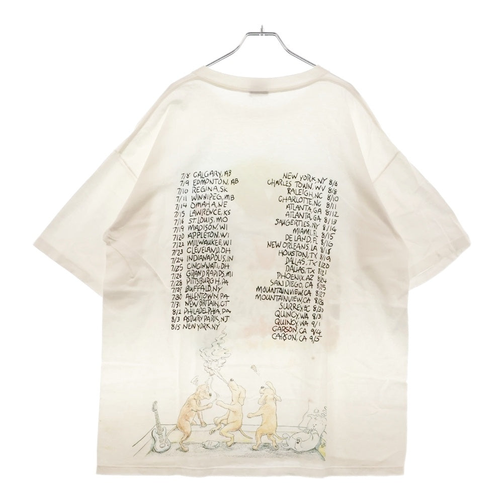 VINTAGE(ヴィンテージ) 90s GREEN DAY 1994 TOUR グリーンデイ 1994 ツアープリント半袖Tシャツ ホワイト