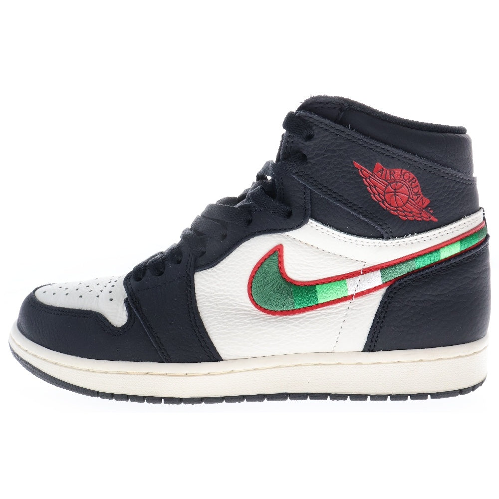 NIKE(ナイキ) AIR JORDAN1 RETRO HIGH OG Sports Illustrated エアジョーダン1 レトロ ハイスニーカー ブラック/ホワイト US9.5/27.5cm 555088-015