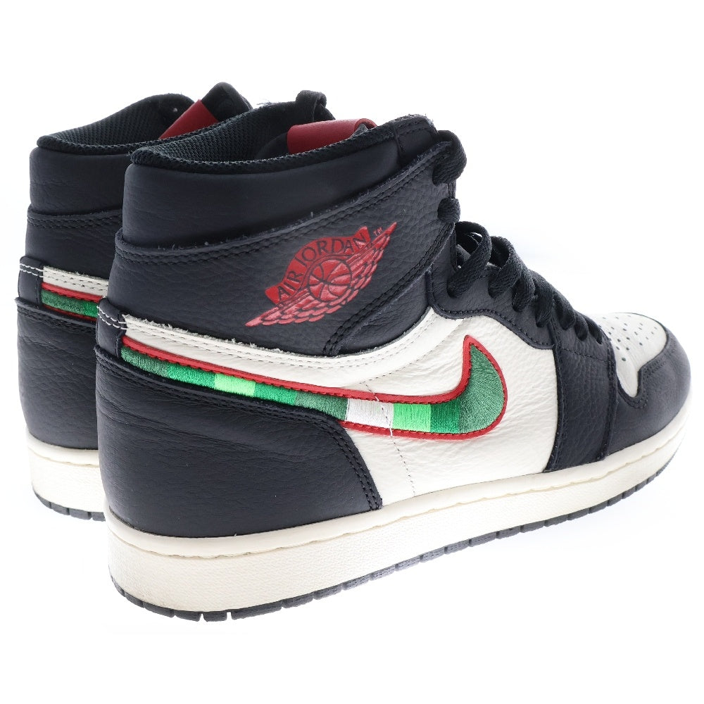 NIKE(ナイキ) AIR JORDAN1 RETRO HIGH OG Sports Illustrated エアジョーダン1 レトロ ハイスニーカー ブラック/ホワイト US9.5/27.5cm 555088-015