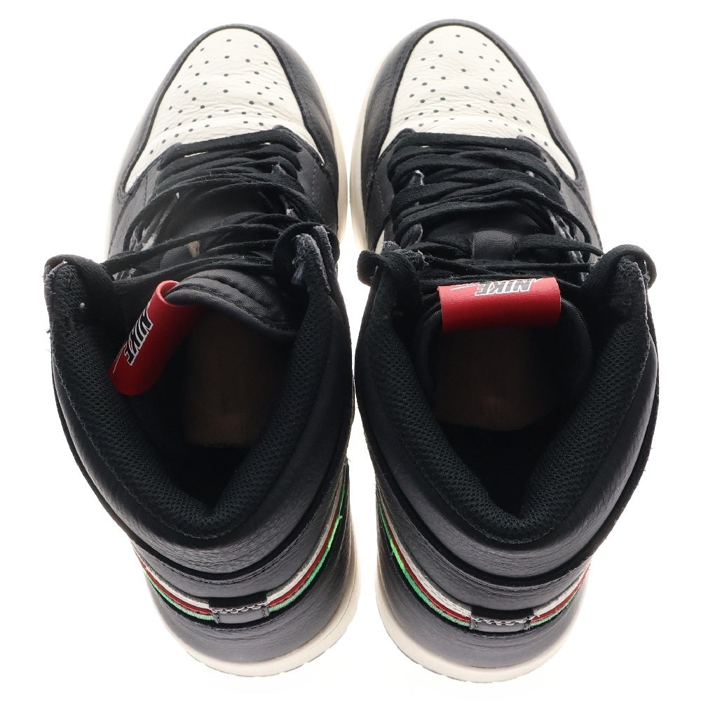 NIKE(ナイキ) AIR JORDAN1 RETRO HIGH OG Sports Illustrated エアジョーダン1 レトロ ハイスニーカー ブラック/ホワイト US9.5/27.5cm 555088-015