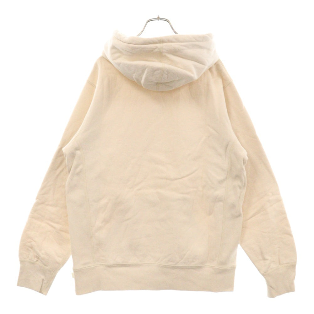 SUPREME(シュプリーム) 19AW Micro Logo Hooded Sweat Shirt マイクロ ロゴ スウェット パーカー アイボリー