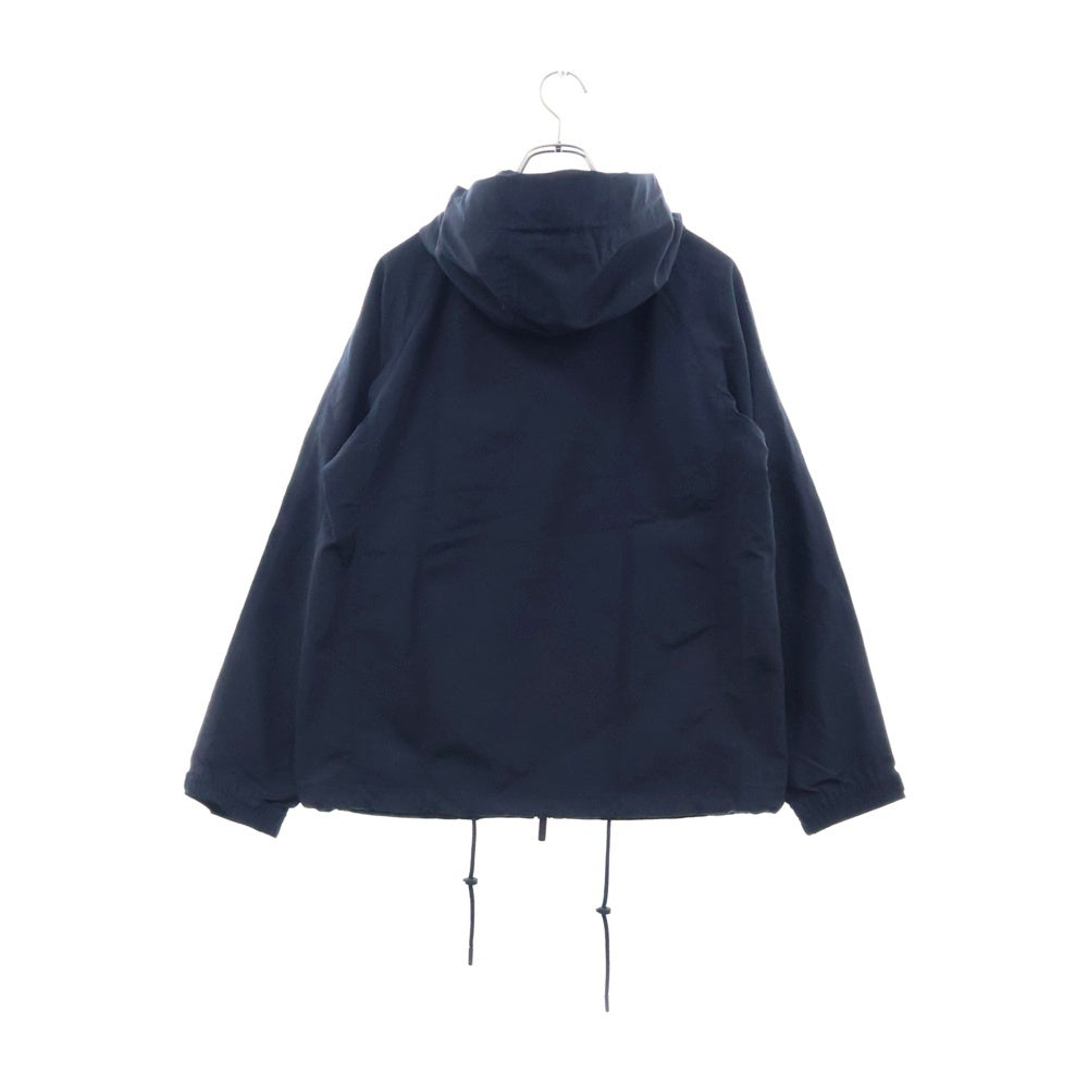 LACOSTE(ラコステ) フロントロゴ フーデッド ナイロン ジャケット ブラック