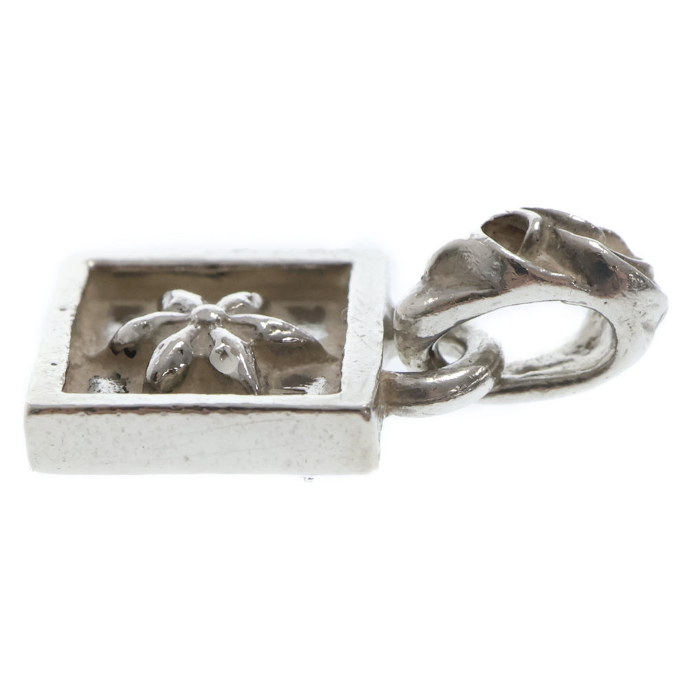 CHROME HEARTS(クロムハーツ) FRAMED STAR フレームドスター チャーム ネックレストップ シルバー
