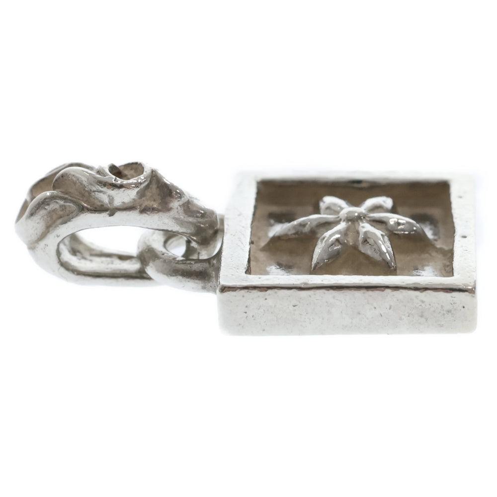 CHROME HEARTS(クロムハーツ) FRAMED STAR フレームドスター チャーム ネックレストップ シルバー