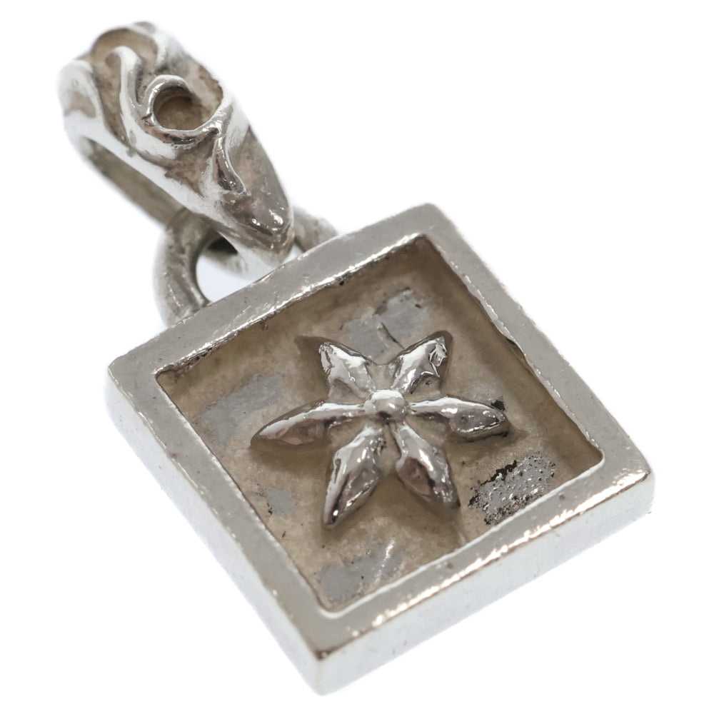 CHROME HEARTS(クロムハーツ) FRAMED STAR フレームドスター チャーム ネックレストップ シルバー