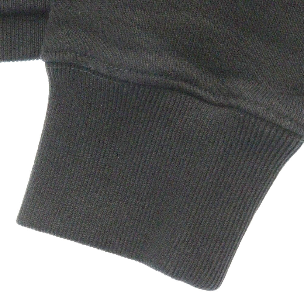 OFF-WHITE(オフホワイト) 23SS ロゴ刺繍 スウェット クルーネック トレーナー ブラックOMBA057S23FLE002