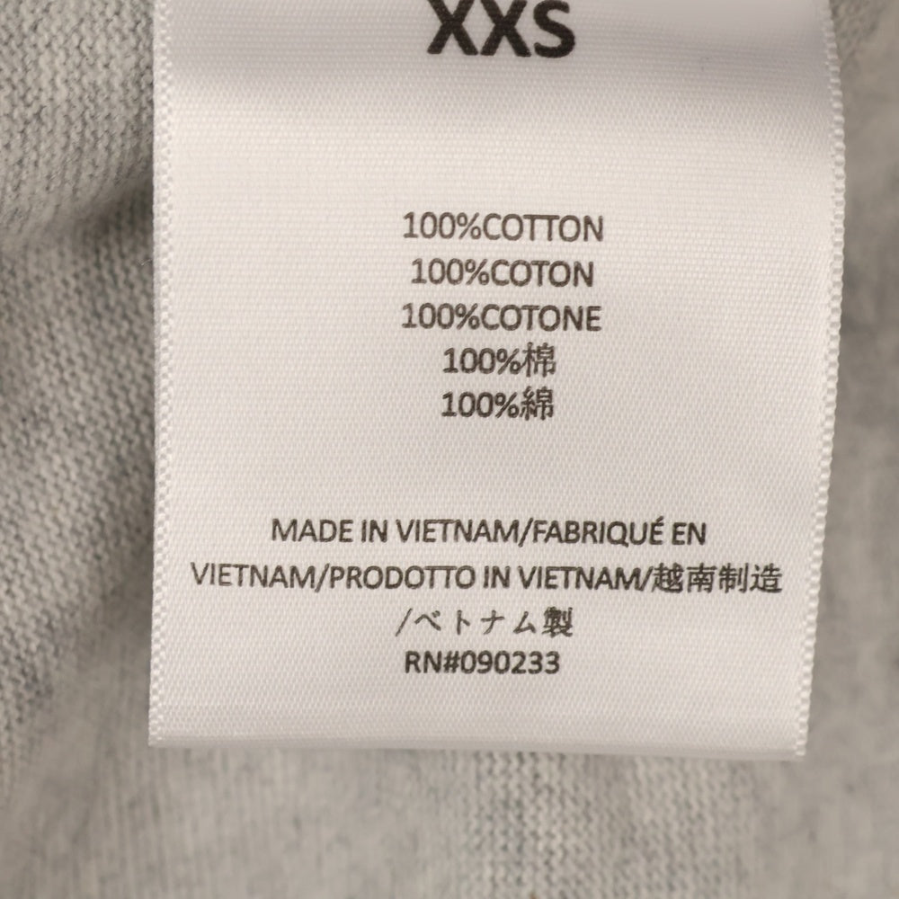 ESSENTIALS FEAR OF GOD(エッセンシャル フィアオブゴッド) ヘビーウェイト ラバーロゴ ノースリーブ タンクトップ グレー 669-20059013