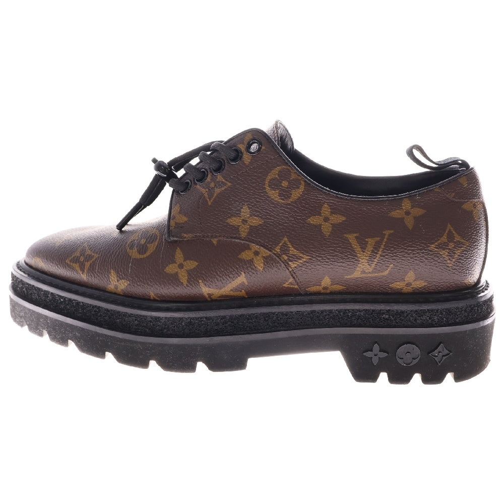 LOUIS VUITTON(ルイヴィトン) LVブラックアイスライン モノグラムシューズ 7 1/2ブラウン DI0211