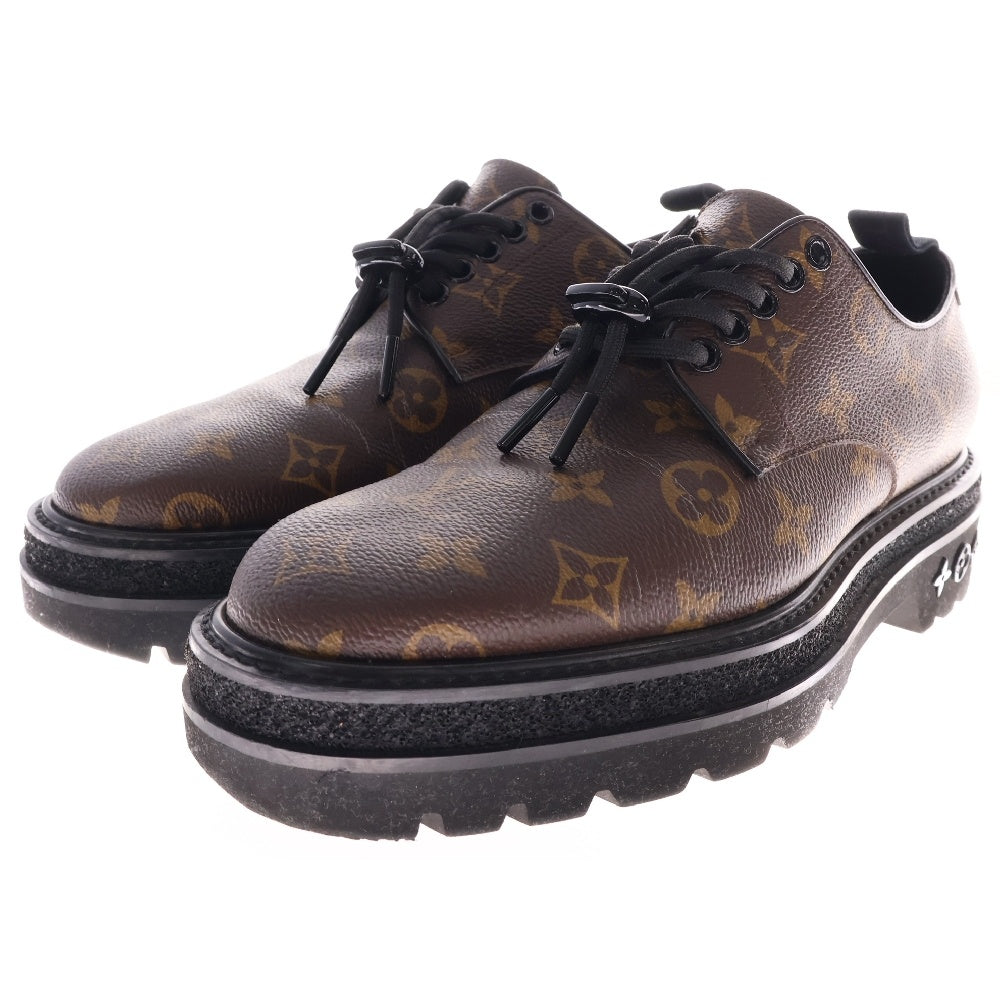 LOUIS VUITTON(ルイヴィトン) LVブラックアイスライン モノグラムシューズ 7 1/2ブラウン DI0211