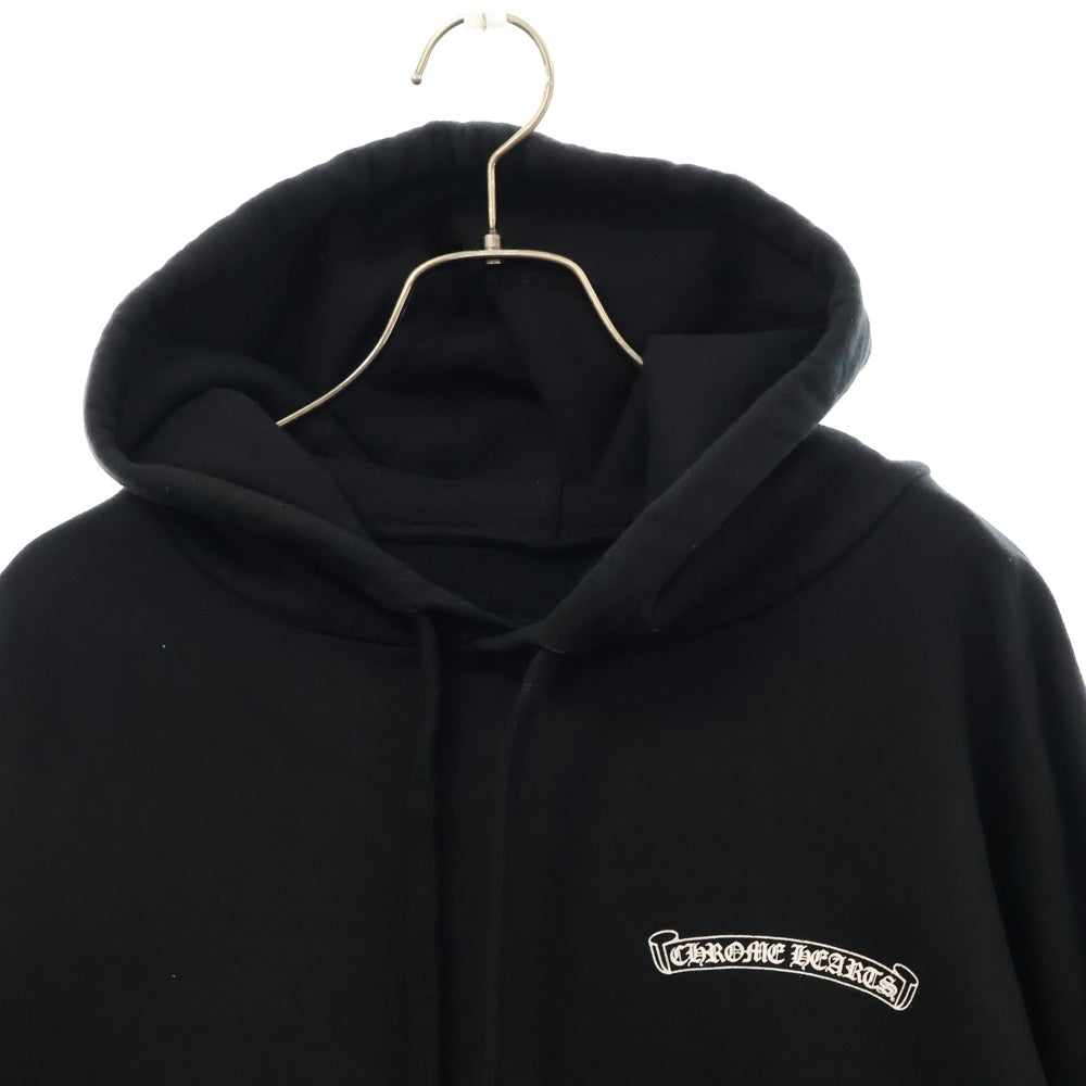 CHROME HEARTS(クロムハーツ) Las Vegas Limited SWTSHRT PLVR ラスベガスリミテッド バックプリント プルオーバーパーカー ブラック