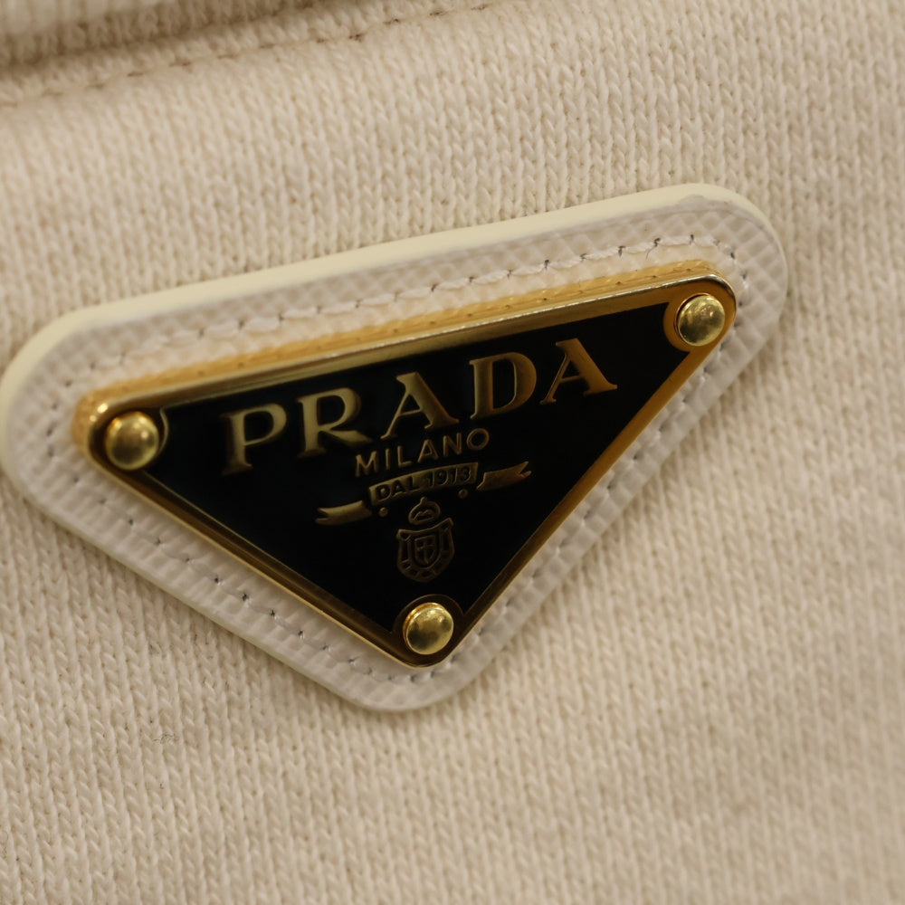 PRADA(プラダ) Triangle Logo Plate Sweat Pants トライアングルロゴプレート スウェットパンツ ベージュ UJP226