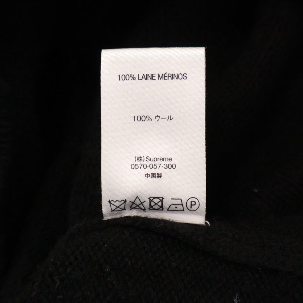 SUPREME(シュプリーム) 21SS Jamie Reid Fuck All Sweater ジェイミーリード ニットセーター ブラック