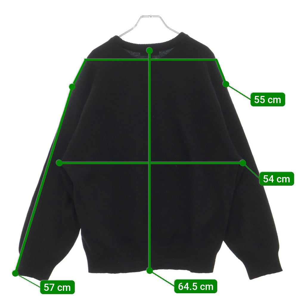 SUPREME(シュプリーム) 21SS Jamie Reid Fuck All Sweater ジェイミーリード ニットセーター ブラック