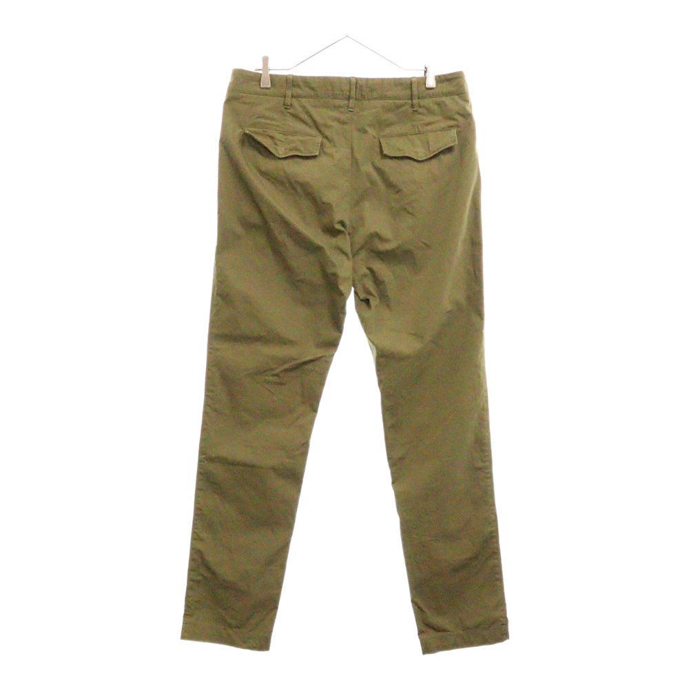 STONE ISLAND(ストーンアイランド) コットン ナイロン チノパンツ トラウザーパンツ カーキ741580106