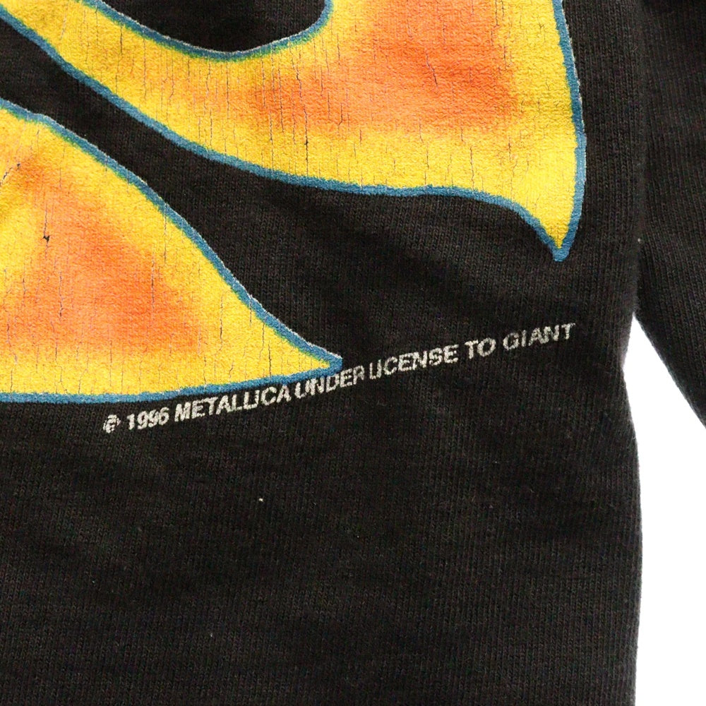 VINTAGE(ヴィンテージ) 90s VINTAGE TEE Metallica San Francisco 15 Years L/S Tee メタリカ サンフランシスコ 15周年 長袖Tシャツ ブラック