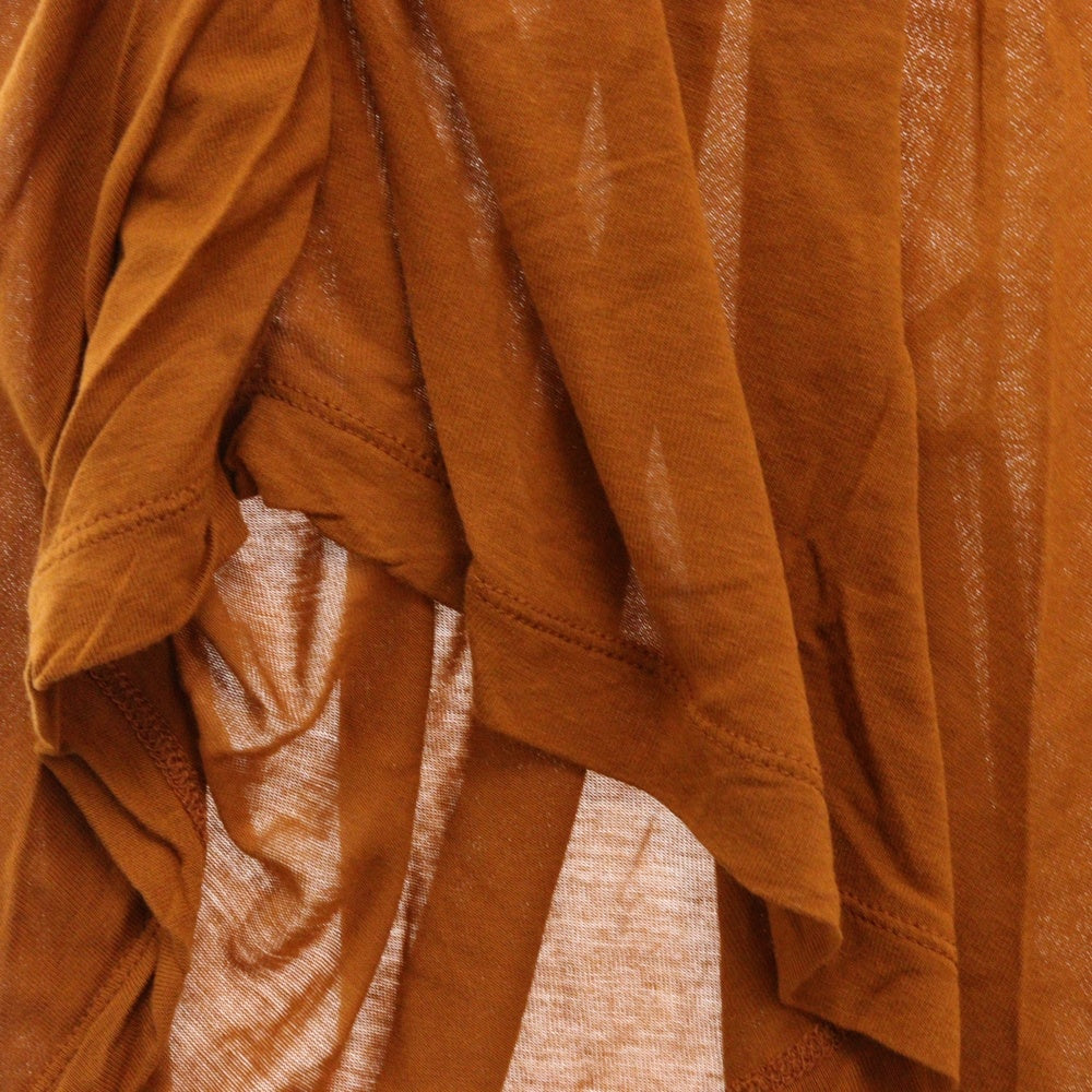 Rick Owens(リックオウエンス) HIKED 半袖Tシャツ カットソー レディース ブラウン RP01D2206-JS