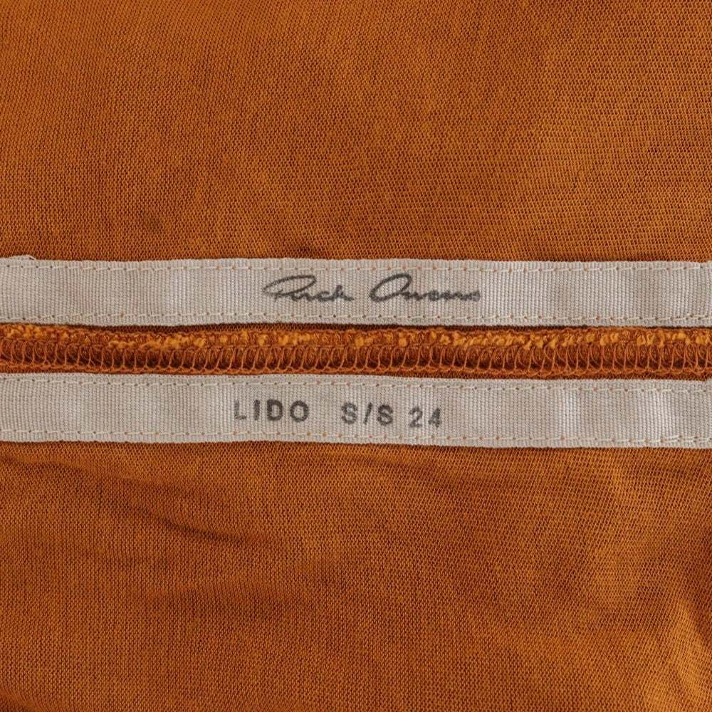 Rick Owens(リックオウエンス) HIKED 半袖Tシャツ カットソー レディース ブラウン RP01D2206-JS