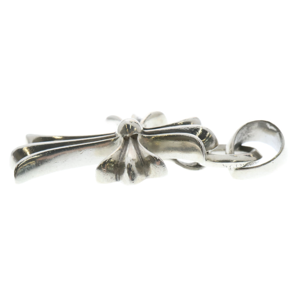 CHROME HEARTS(クロムハーツ) CH CRS SML W/BALE Wベイル スモールCHクロス ペンダントトップ シルバー BCA218