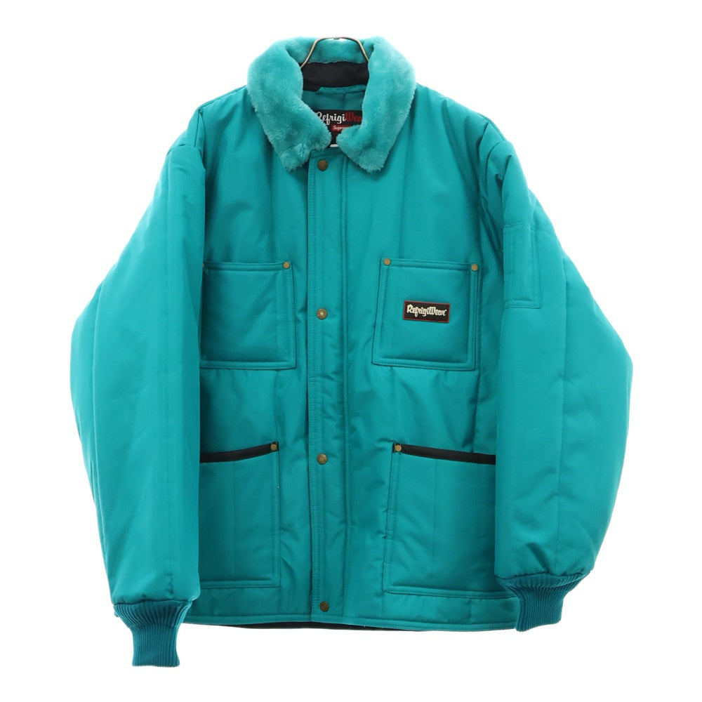 SUPREME(シュプリーム) 20AW Refrigi Wear Insurated Iron-Tuff Jacket ×リフリッジ アイアンタフジャケット コート グリーン