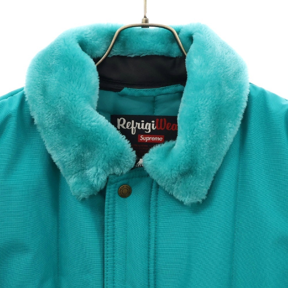 SUPREME(シュプリーム) 20AW Refrigi Wear Insurated Iron-Tuff Jacket ×リフリッジ アイアンタフジャケット コート グリーン