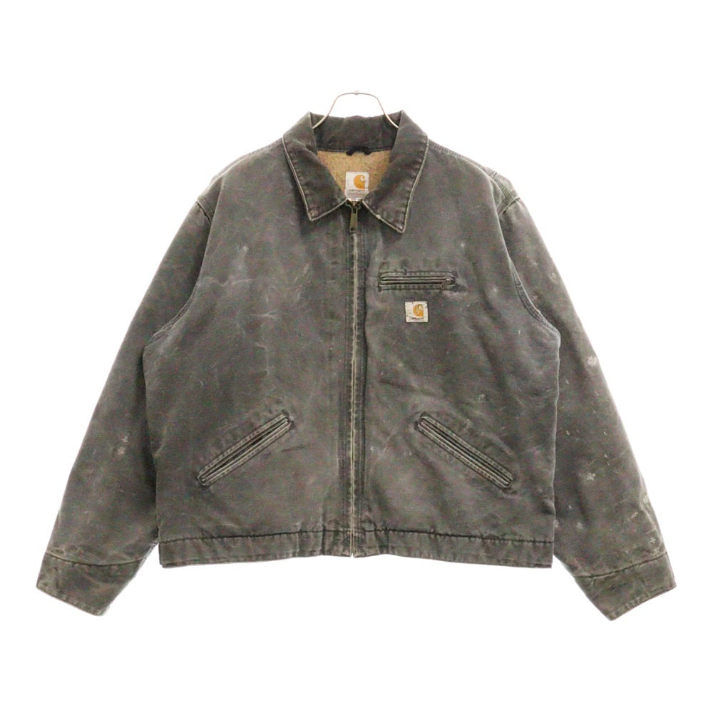 CARHARTT(カーハート) 00s ジップアップ ブランケット付き デトロイトジャケット USA製 ブラック