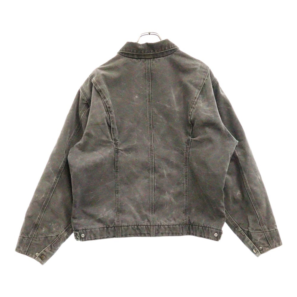 CARHARTT(カーハート) 00s ジップアップ ブランケット付き デトロイトジャケット USA製 ブラック