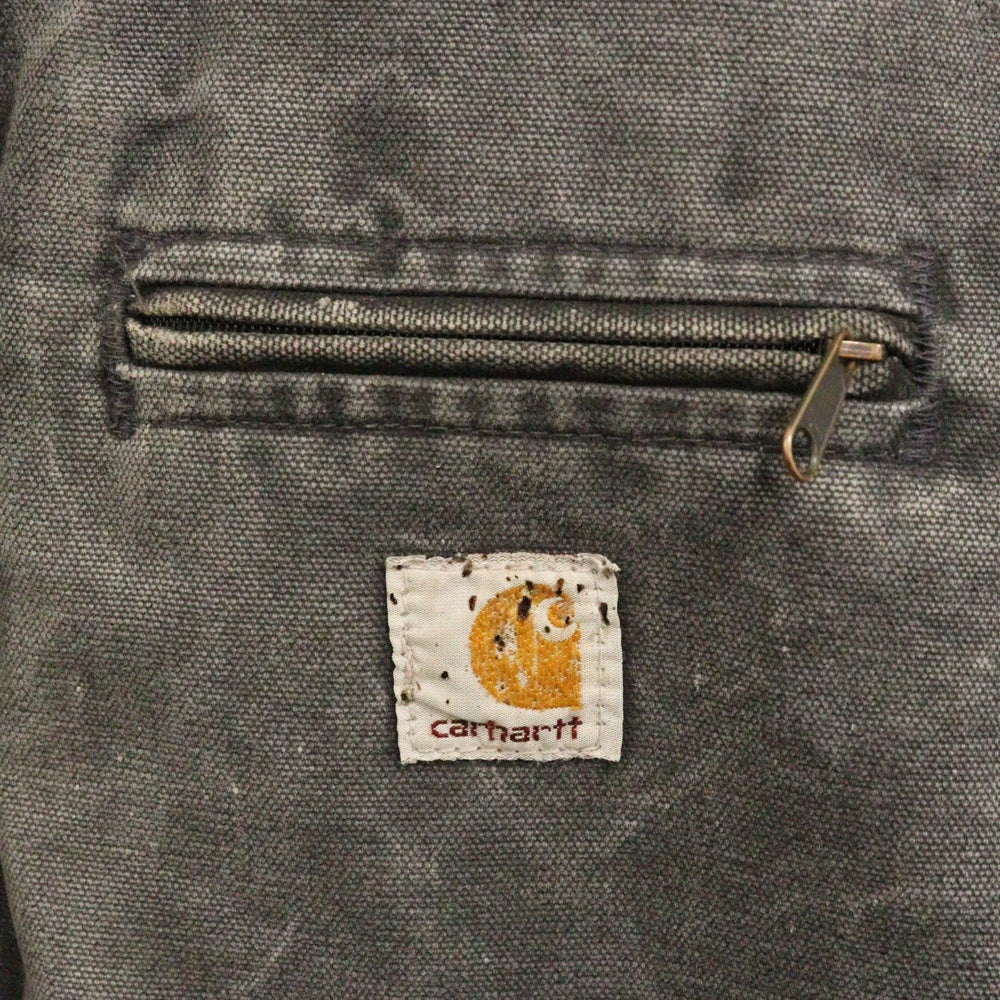 CARHARTT(カーハート) 00s ジップアップ ブランケット付き デトロイトジャケット USA製 ブラック