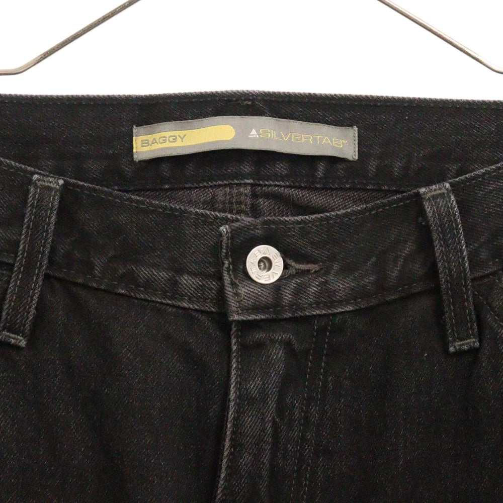 Levi's(リーバイス) シルバータブ バギー カーペンター ペインター デニムパンツ ブラック
