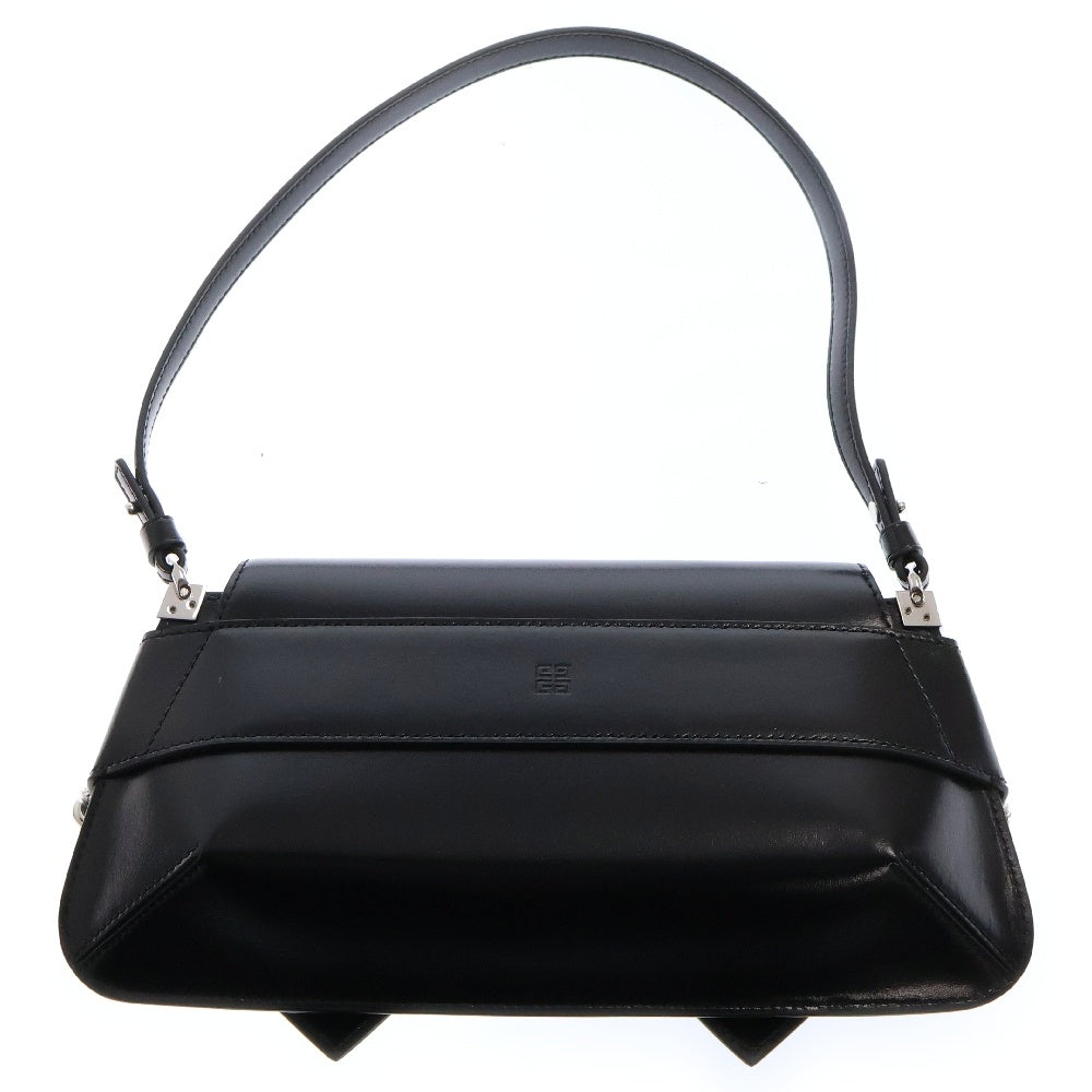 GIVENCHY(ジバンシィ) Voyou Hand Bag ヴォワイユー レザーショルダーフラップバッグ ブラック BB50YAB00D