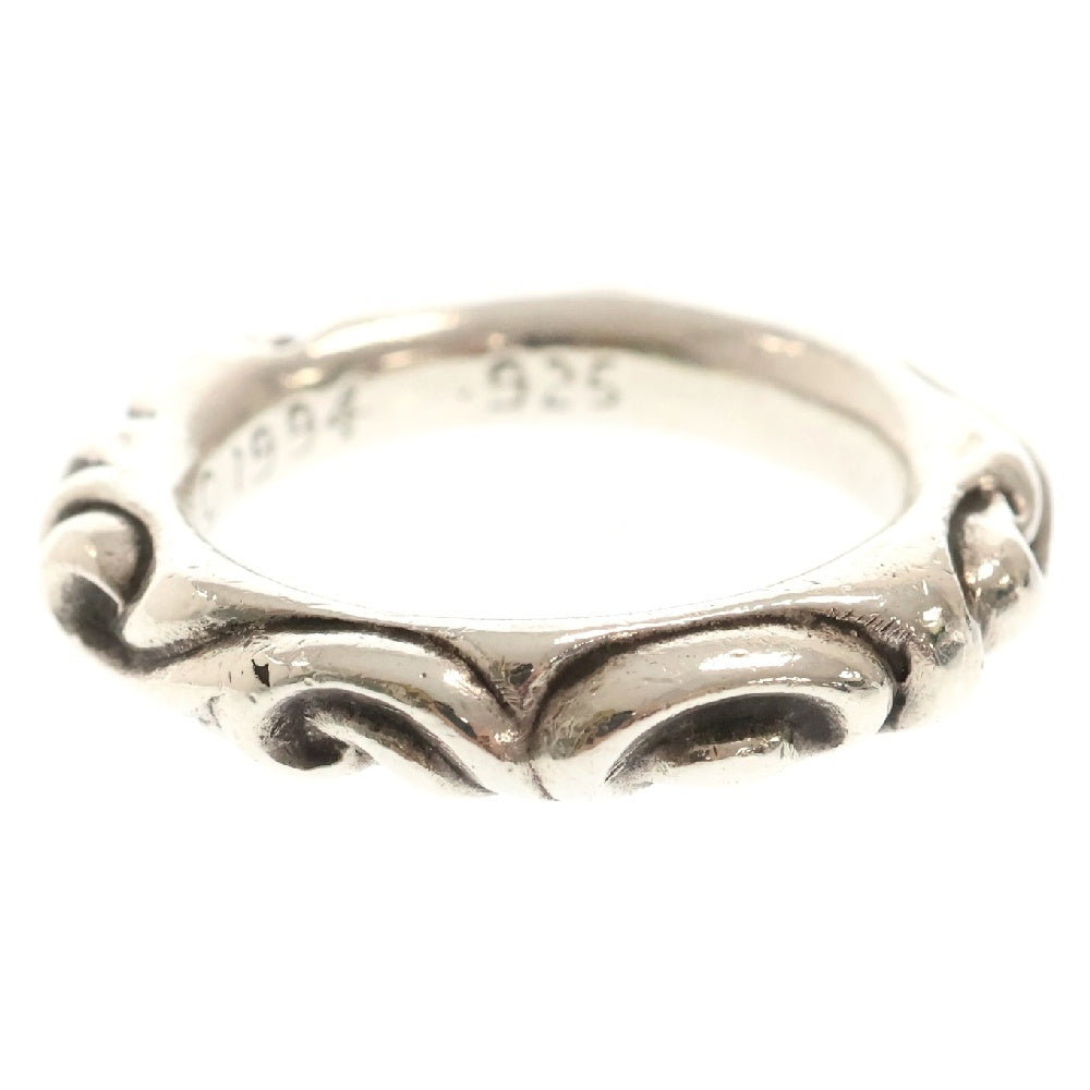 CHROME HEARTS(クロムハーツ) SCRL BAND スクロールバンド リング シルバー BCA351