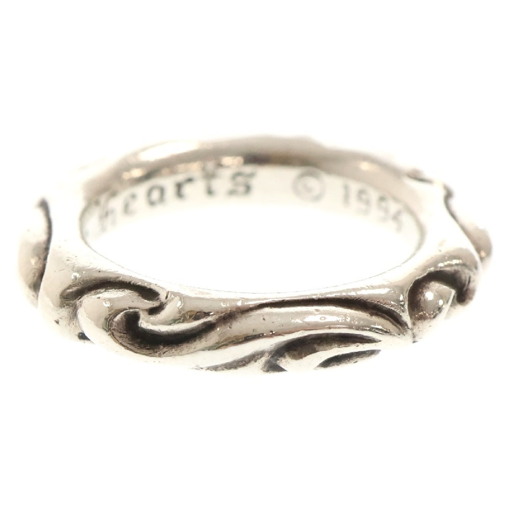 CHROME HEARTS(クロムハーツ) SCRL BAND スクロールバンド リング シルバー BCA351